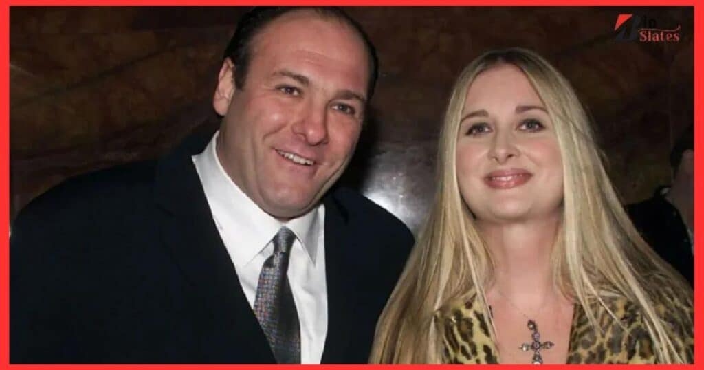 Marcy Wudarski and James Gandolfini