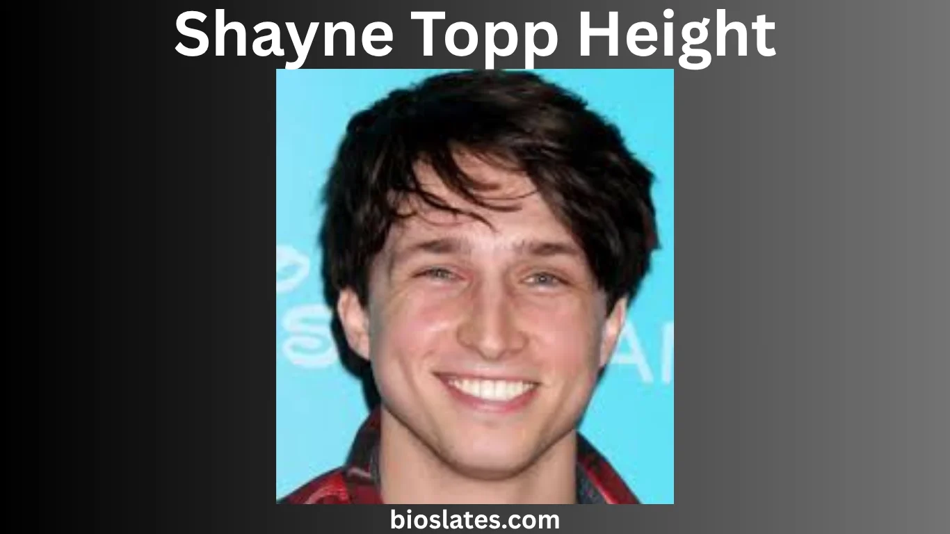 Shayne Topp Height